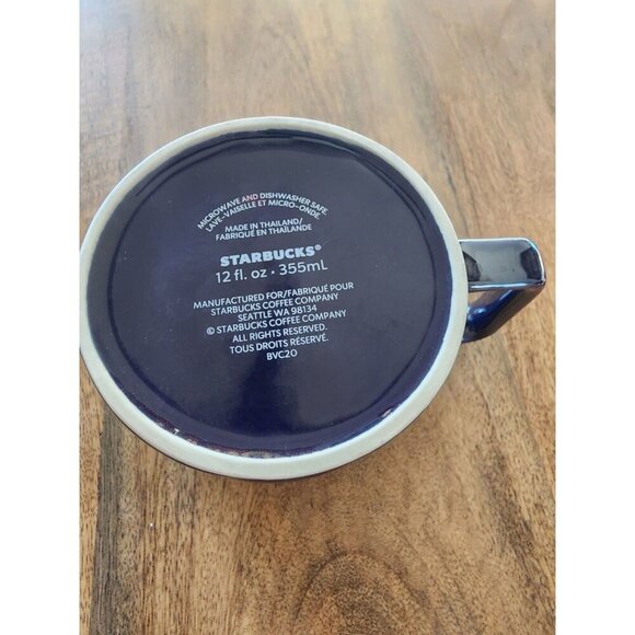 Starbucks Iridescent Rainbow Luster Swirl Coffee Cup Tea Mug 12oz - Picture 5 of 5